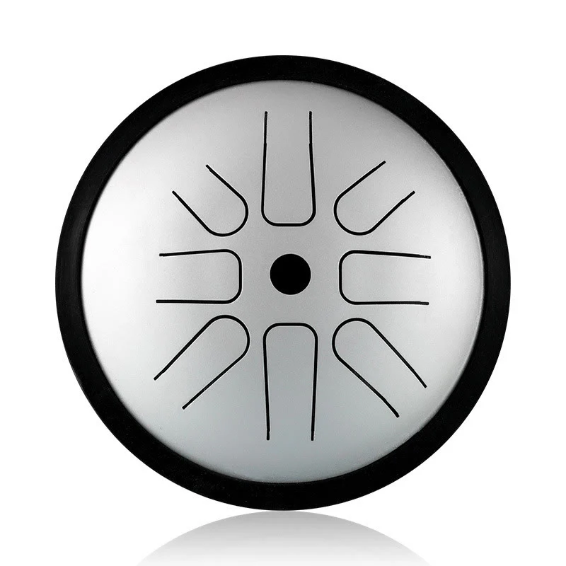 Bęben językowy ze stali Buddha Stones , dźwięk uzdrawiający, joga, medytacja, zestaw perkusyjny, 8 nut, 6-calowy instrument perkusyjny - Image 3
