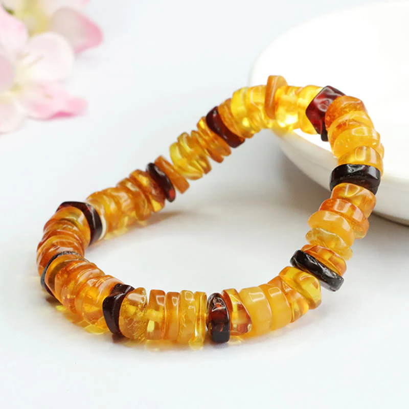Bransoletka Buddha Stones Amber Peace Buckle Confidence - Image 3