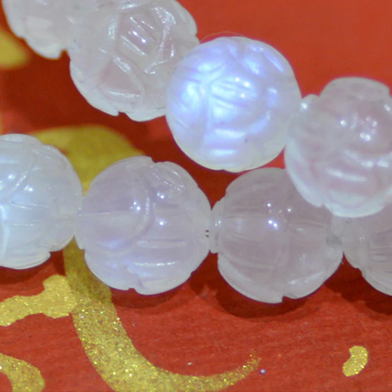 Bransoletka Buddha Stones Natural Moonstone Lotus Love - Image 13
