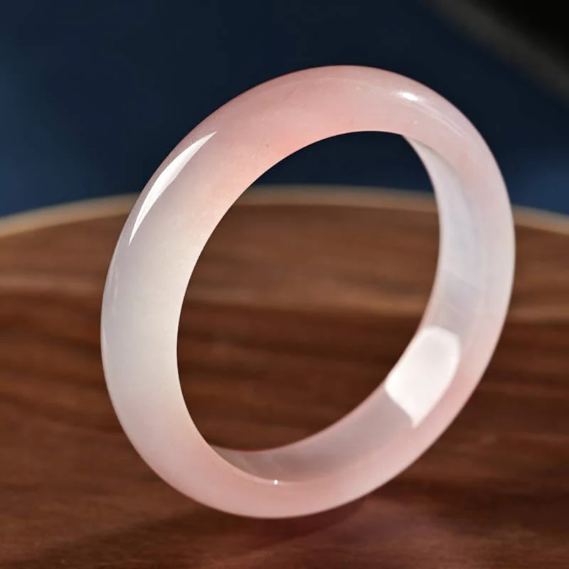 Bransoletka Buddha Stones Różowe Kryształowe Miłość Ciepło Bangle