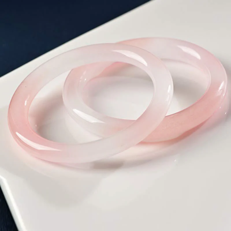 Bransoletka Buddha Stones Różowe Kryształowe Miłość Ciepło Bangle - Image 11