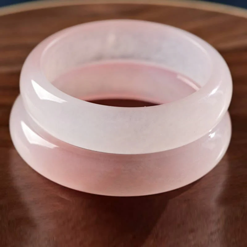 Bransoletka Buddha Stones Różowe Kryształowe Miłość Ciepło Bangle - Image 4