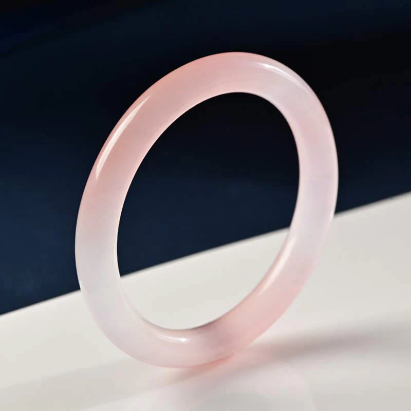 Bransoletka Buddha Stones Różowe Kryształowe Miłość Ciepło Bangle - Image 7