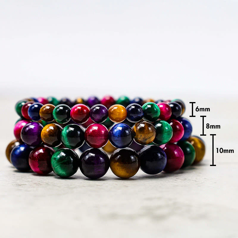 Bransoletka Buddha Stones Tiger Eye Resolve Courage - Image 8