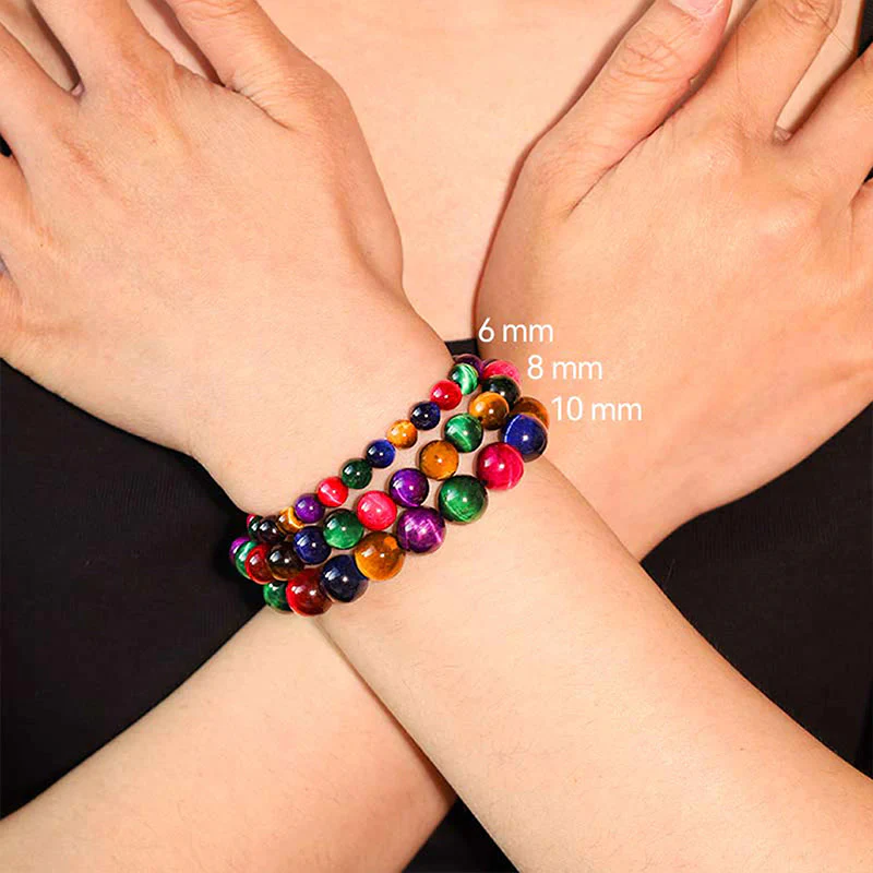 Bransoletka Buddha Stones Tiger Eye Resolve Courage - Image 9