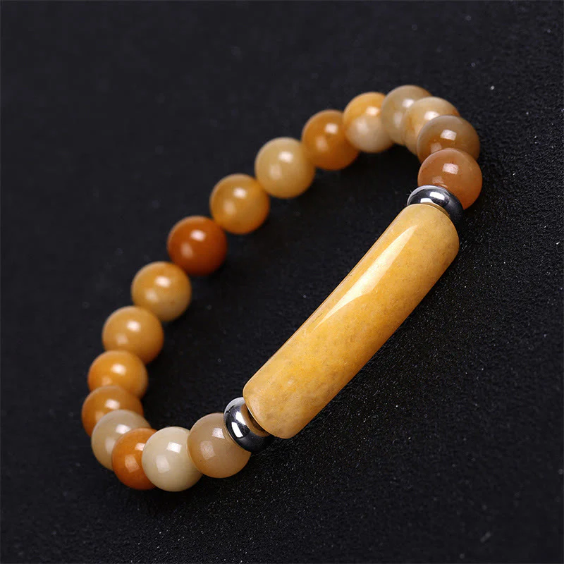 Bransoletka lecznicza z Buddha Stones wykonana ręcznie z naturalnych kamieni szlachetnych - Image 37