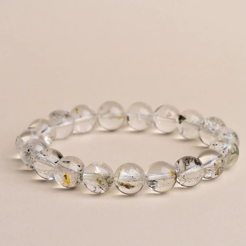 Bransoletka medytacyjna z ochroną diamentową z Buddha Stones Herkimer - Image 11