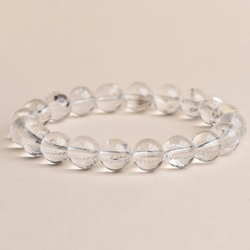 Bransoletka medytacyjna z ochroną diamentową z Buddha Stones Herkimer - Image 14