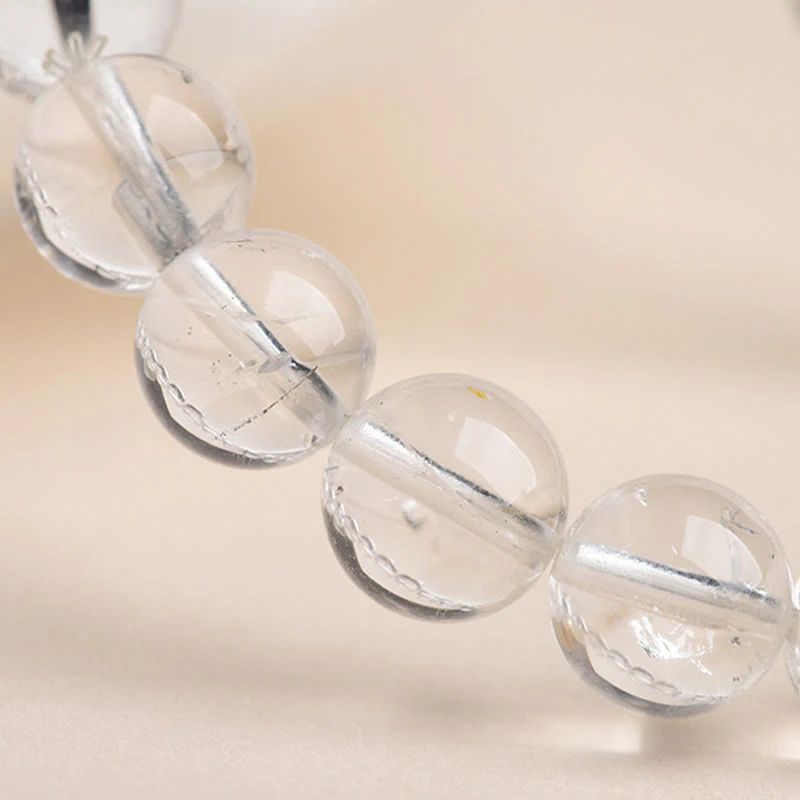 Bransoletka medytacyjna z ochroną diamentową z Buddha Stones Herkimer - Image 16