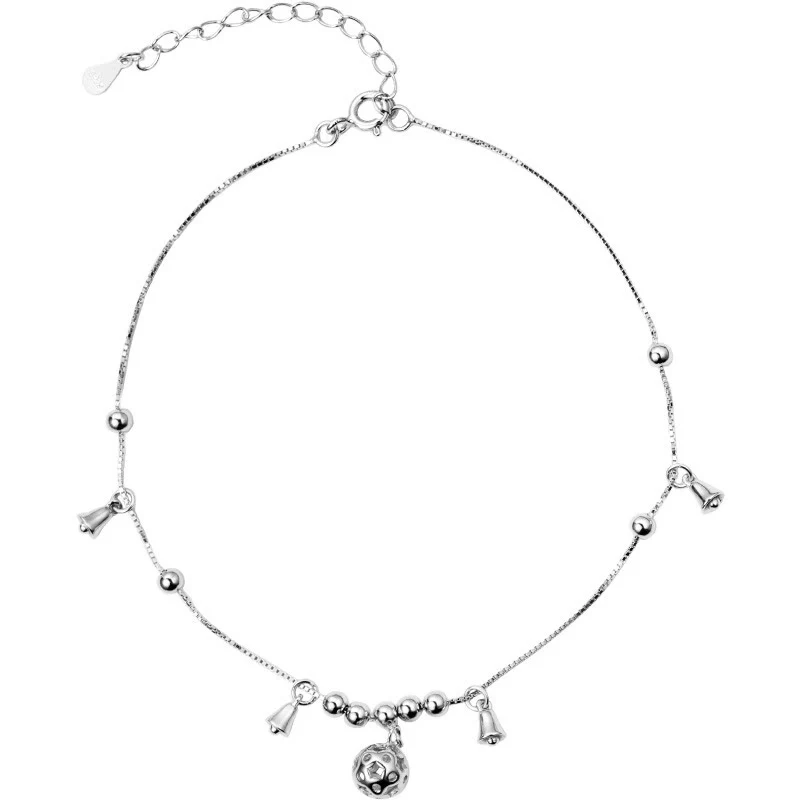 Bransoletka ochronna na kostkę z Buddha Stones 925 ze srebra próby 925 w stylu antycznym - Image 11