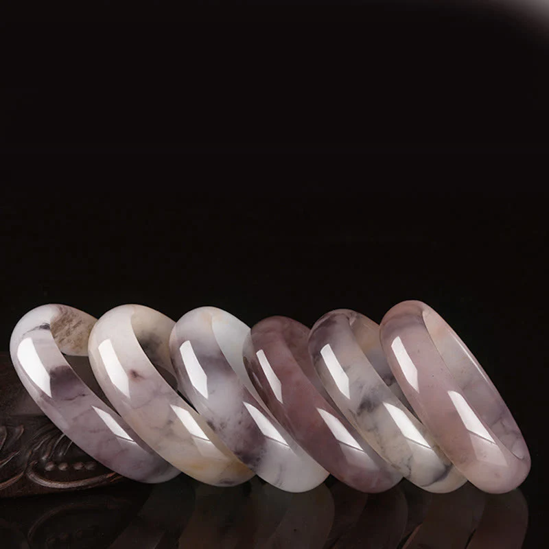 Bransoletka ochronna z fioletowym jadeitem i Buddha Stones - Image 16