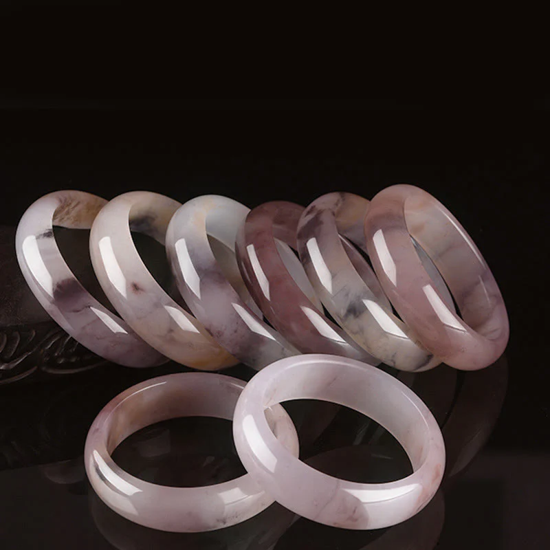 Bransoletka ochronna z fioletowym jadeitem i Buddha Stones - Image 17