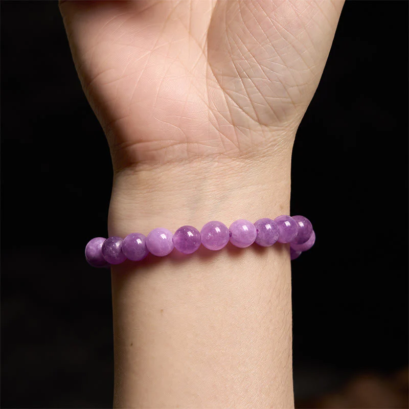 Bransoletka z Buddha Stones Keep Calm Purple Series Healing Love - Image 10