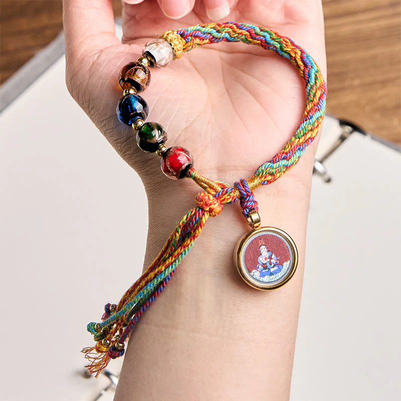 Bransoletka z chińskiego zodiaku, Buddha Stones buddyjskich Thangka, z cynobrowym sznurkiem i błogosławieństwem - Image 17