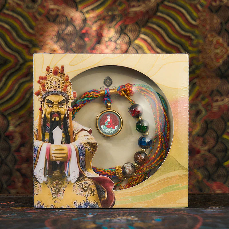 Bransoletka z chińskiego zodiaku, Buddha Stones buddyjskich Thangka, z cynobrowym sznurkiem i błogosławieństwem - Image 27
