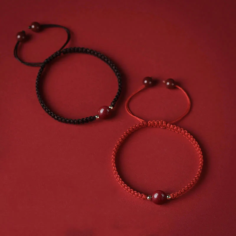 Bransoletka z czerwonego sznurka z Buddha Stones, błogosławieństwem i szczęściem - Image 13