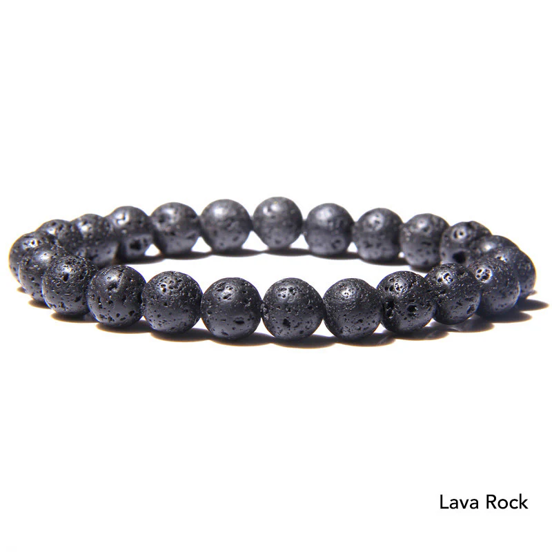 Bransoletka z koralików Natural Agat Stone Crystal Balance - Image 10