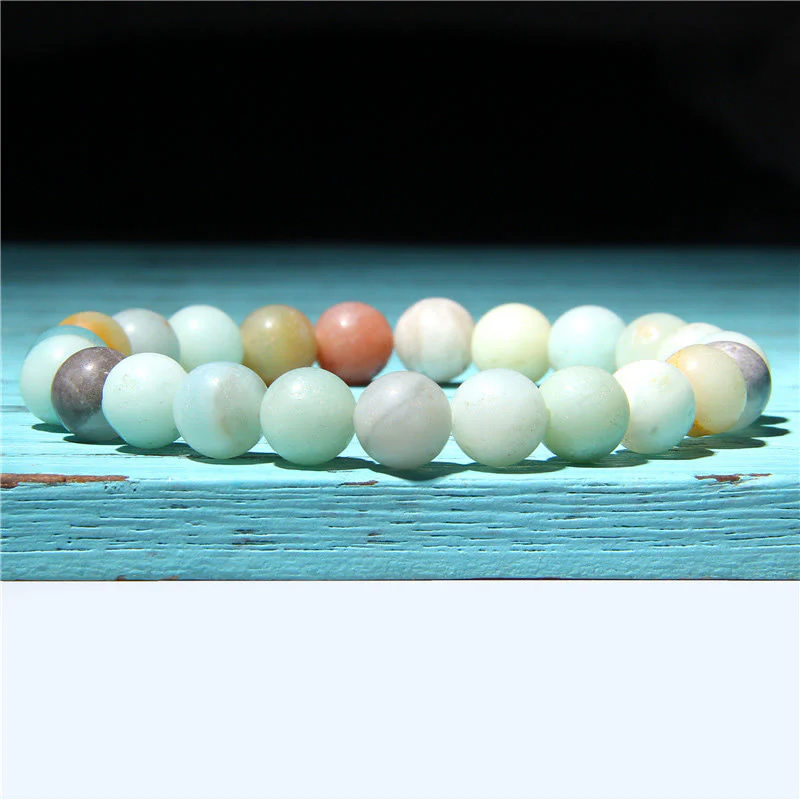 Bransoletka z koralików Natural Agat Stone Crystal Balance - Image 16