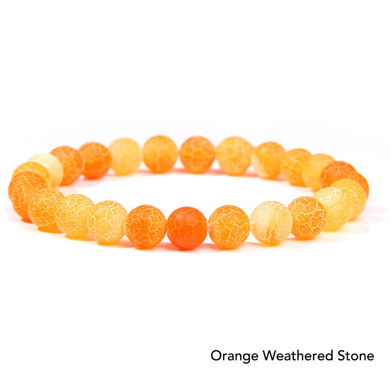 Bransoletka z koralików Natural Agat Stone Crystal Balance - Image 62
