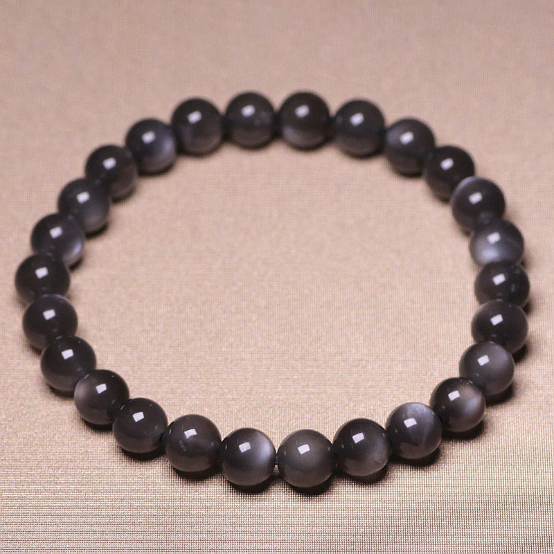 Bransoletka z naturalnych koralików Moonstone Positive Love - Image 7
