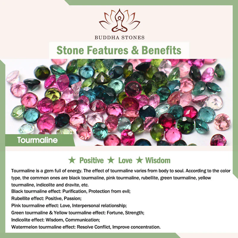 Buddha Stones 3 mm Mini koraliki z naturalnego kamienia księżycowego, turmalinu, granatu i perły, kwarcu truskawkowego, elastyczny pierścień leczniczy PiXiu - Image 21
