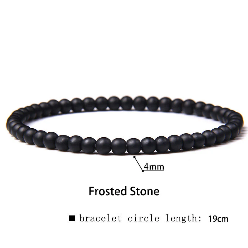Buddha Stones 4mm Różnorodne Kamienne Kryształowe Mini Koraliki Bransoletka Uzdrawiająca - Image 11