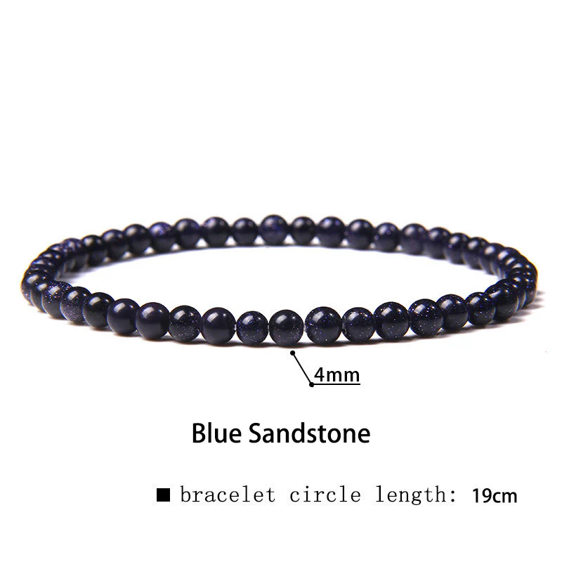 Buddha Stones 4mm Różnorodne Kamienne Kryształowe Mini Koraliki Bransoletka Uzdrawiająca - Image 16