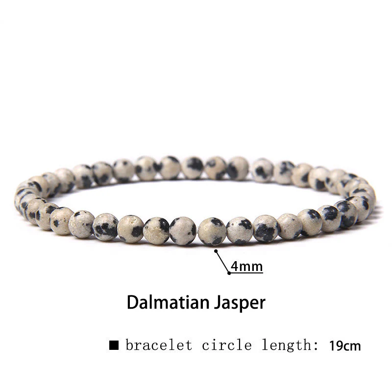 Buddha Stones 4mm Różnorodne Kamienne Kryształowe Mini Koraliki Bransoletka Uzdrawiająca - Image 23