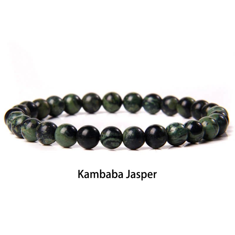 Buddha Stones 6mm Różnorodne Kamienne Kryształy Czarny Brokat Kamień Czerwone Koraliki Tygrysie Oko Bransoletka Ochronna - Image 14