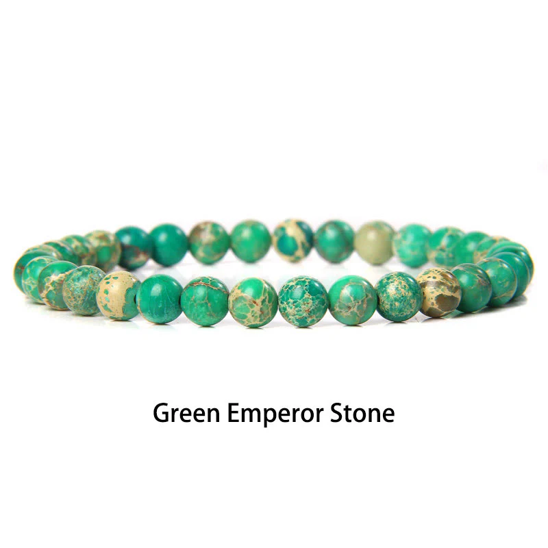 Buddha Stones 6mm Różnorodne Kamienne Kryształy Czarny Brokat Kamień Czerwone Koraliki Tygrysie Oko Bransoletka Ochronna - Image 42