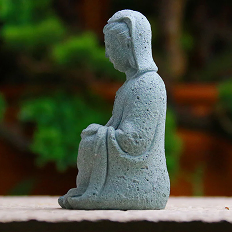 Buddha Stones Avalokitesvara Statuetka Błogosławieństwo Dekoracja Domu - Image 16