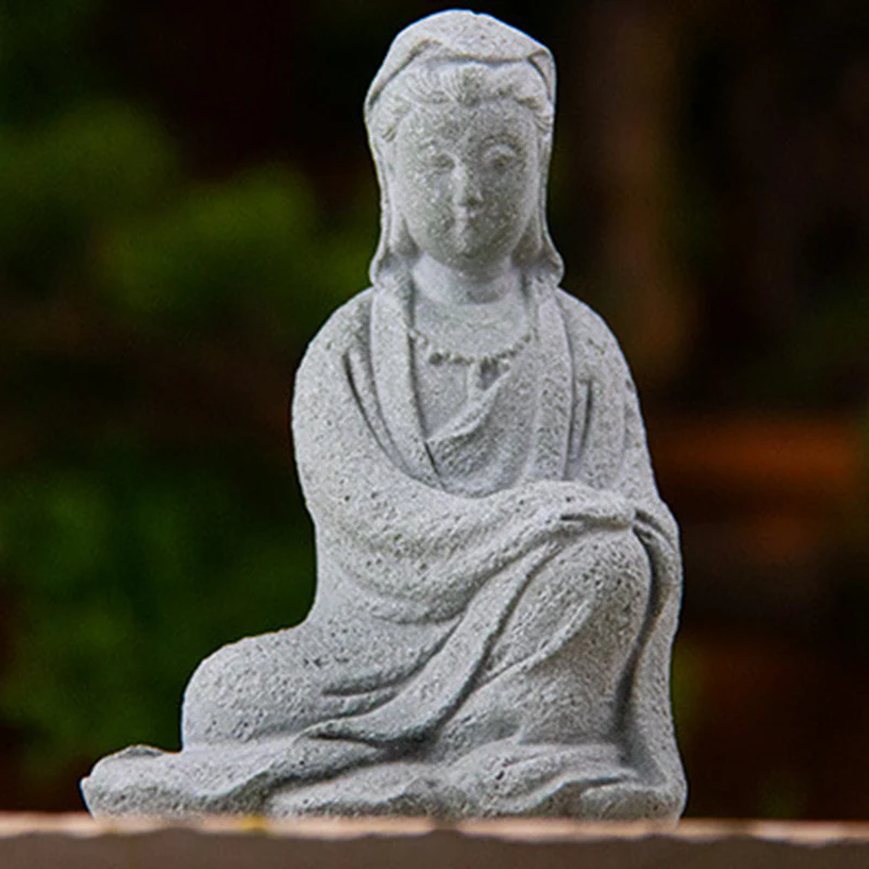 Buddha Stones Avalokitesvara Statuetka Błogosławieństwo Dekoracja Domu - Image 17