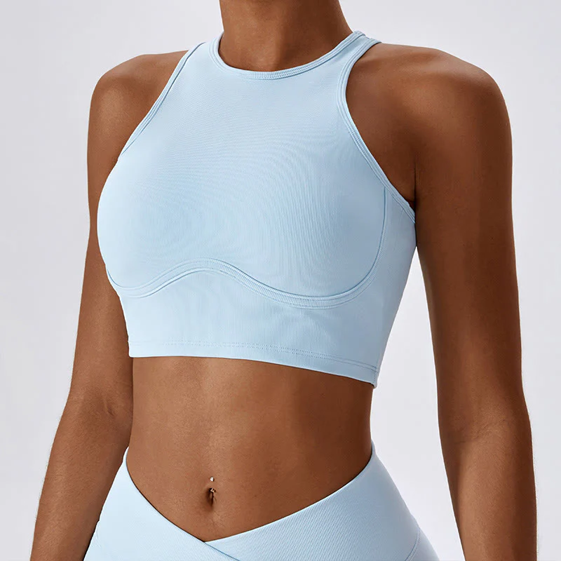Buddha Stones Bez Rękawów Crop Tank Top Rozkloszowane Spodnie Sport Fitness Joga - Image 38