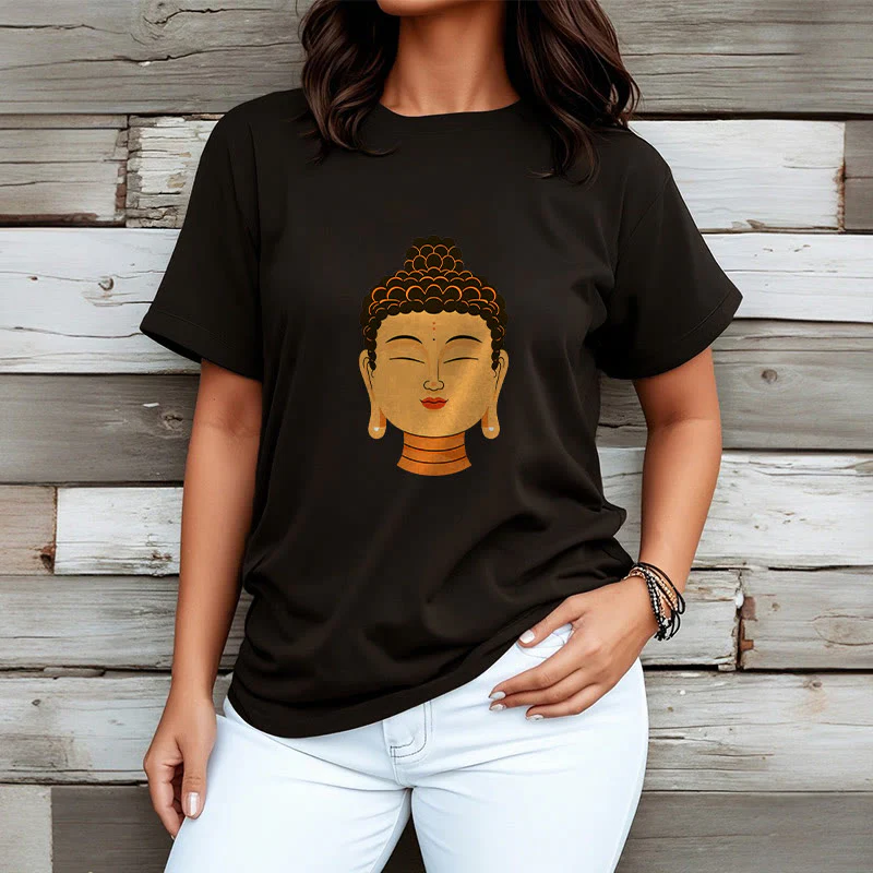 Buddha Stones Błogosławiona Medytacja Budda Koszulka T-shirt - Image 9
