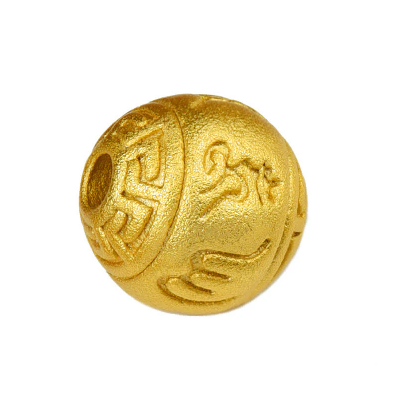 Buddha Stones Bransoletka mądrości Om Mani Padme Hum z białej plecionej liny - Image 13