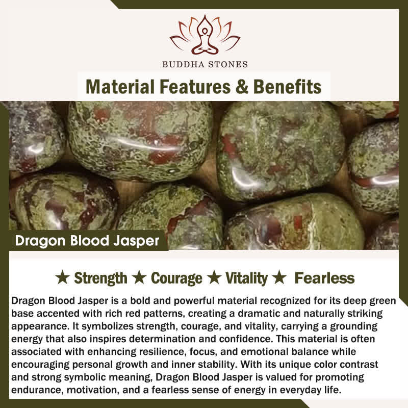 Buddha Stones Bransoletka z dystansem uziemiającym z sodalitu i hematytu - Image 10