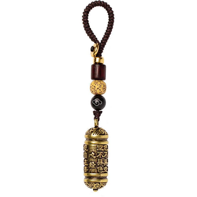 Buddha Stones Brelok miedziany Heart Sutra - Image 6