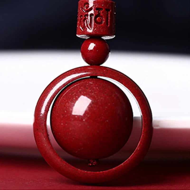 Buddha Stones Cynober Om Mani Padme Hum PiXiu Błogosławieństwo Szczęśliwy Koralik Naszyjnik Wisiorek - Image 21