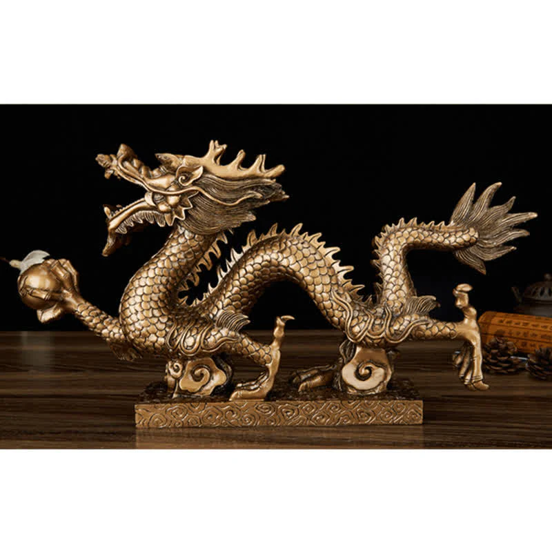 Buddha Stones Feng Shui Smok Pomyślny Chmura Bogactwo Szczęście Dekoracja - Image 18