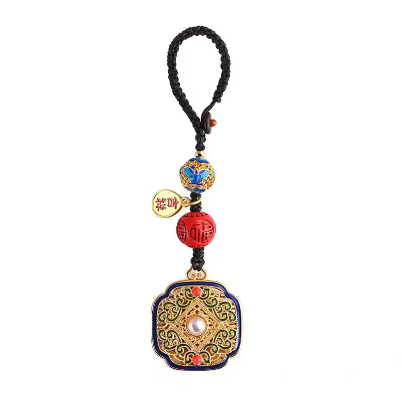 Buddha Stones Fu Charakter Błogosławieństwo Ruyi Charm Brelok - Image 12