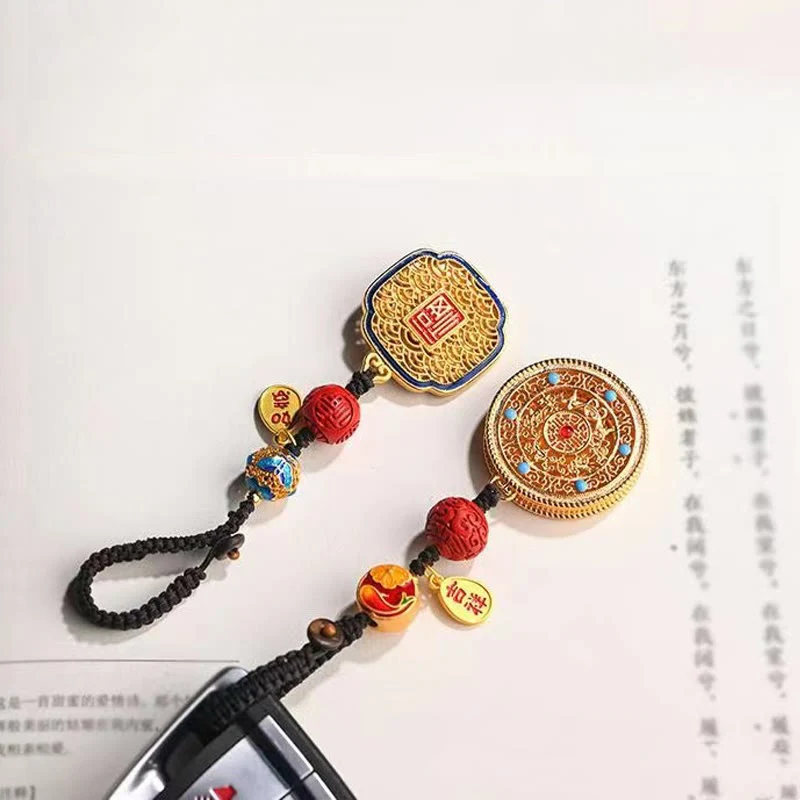 Buddha Stones Fu Charakter Błogosławieństwo Ruyi Charm Brelok - Image 19
