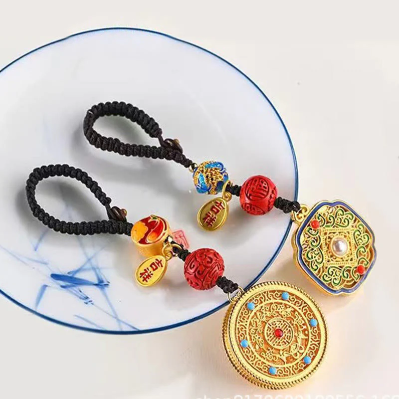 Buddha Stones Fu Charakter Błogosławieństwo Ruyi Charm Brelok - Image 22