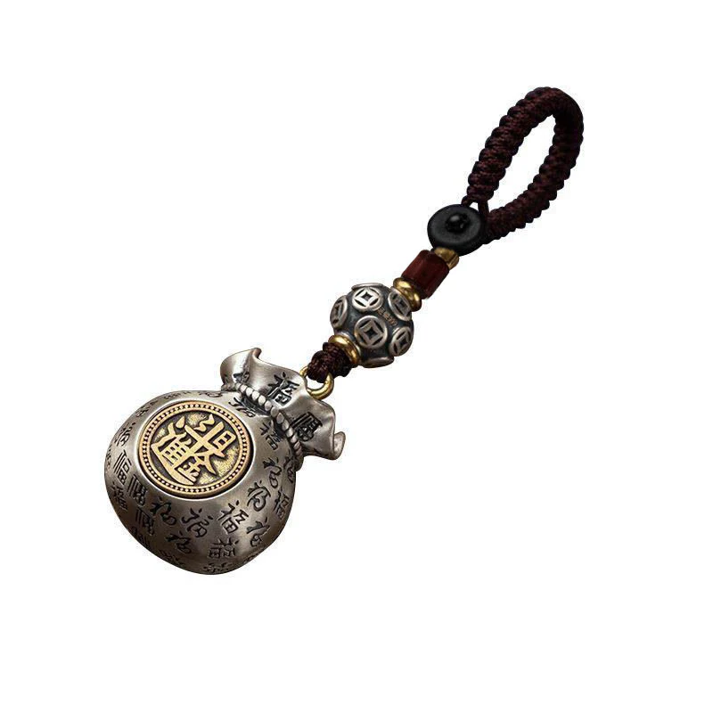 Buddha Stones Fu Charakter Worek Pieniędzy Zarabianie Pieniędzy Każdego Dnia Brelok Fortuny - Image 10