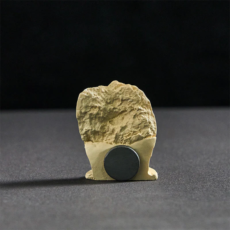 Buddha Stones FU Psy Bliźniaki Budda Kwadratowy Ding Design Magnes na Lodówkę Dekoracja Domu - Image 15