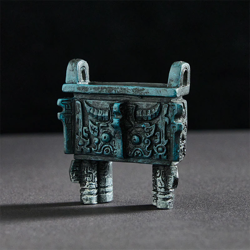 Buddha Stones FU Psy Bliźniaki Budda Kwadratowy Ding Design Magnes na Lodówkę Dekoracja Domu - Image 19