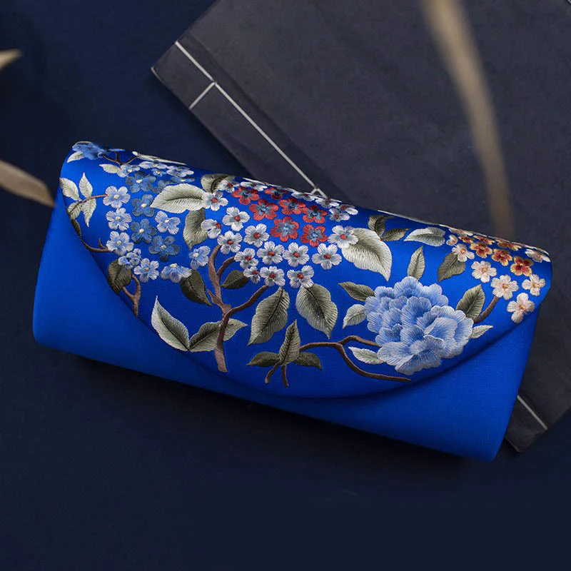 Buddha Stones Hortensja Su Haft Ślub Zakupy Portfel Torebka Torebka Crossbody - Image 18