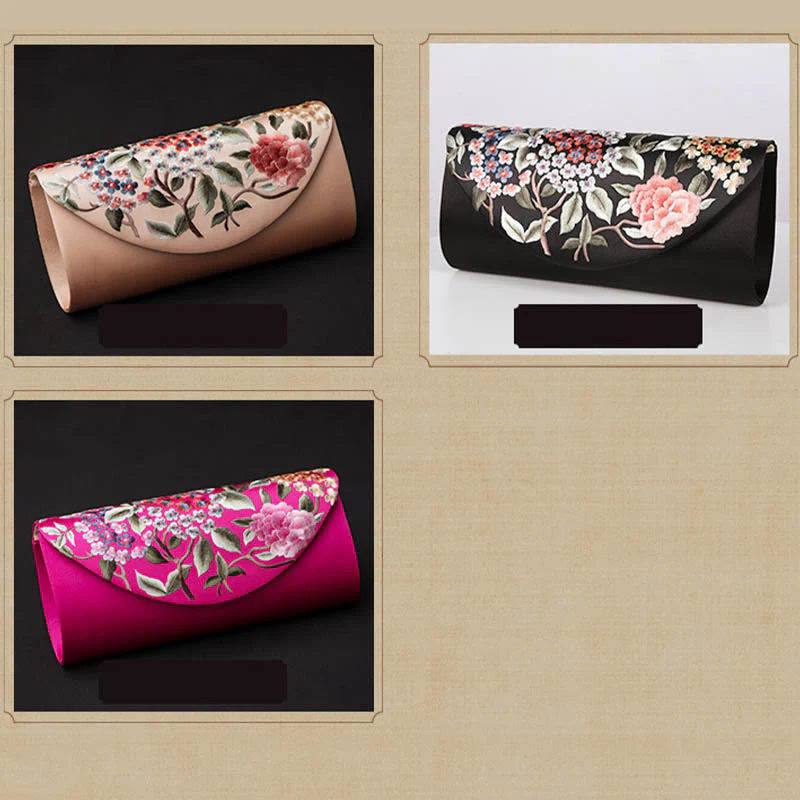 Buddha Stones Hortensja Su Haft Ślub Zakupy Portfel Torebka Torebka Crossbody - Image 28