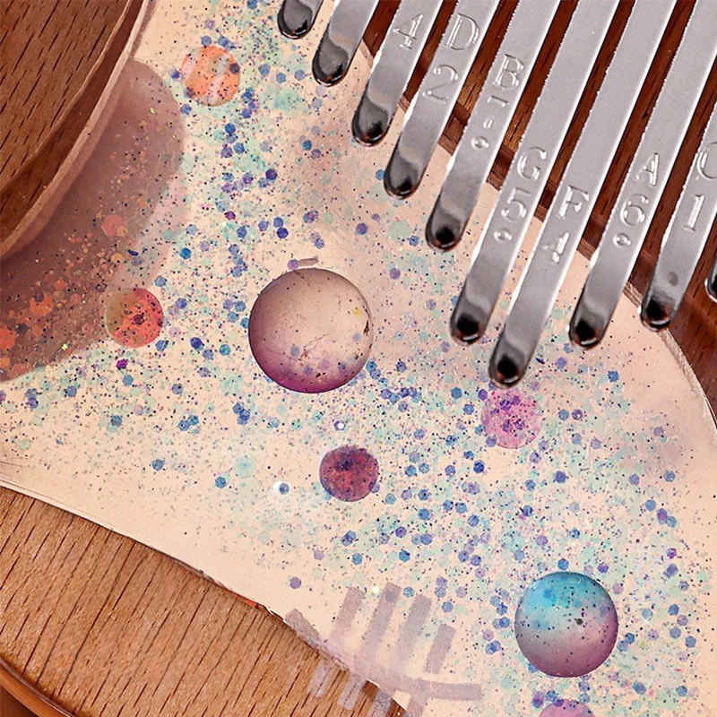 Buddha Stones Kalimba 17/21 Klawiszy Fortepian Kciuk Drewno Bukowe Planeta Wszechświat Przenośny Fortepian Palcowy - Image 10