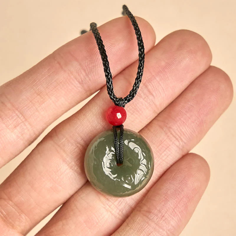 Buddha Stones, klamra pokoju, chmury pomyślności, cyjanowy jadeit, wisiorek szczęścia - Image 12