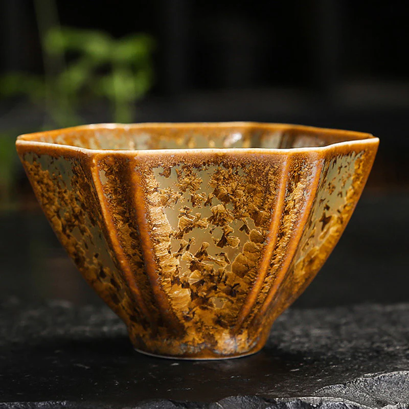 Buddha Stones Kolorowy Brązowy Ceramiczny Filiżanka Kung Fu Filiżanka Miska - Image 19